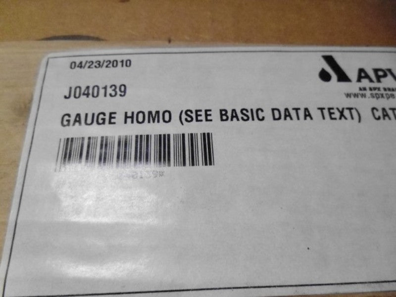 APV J040139 GAUGE HOMO 0-30000 PSI  NSMP