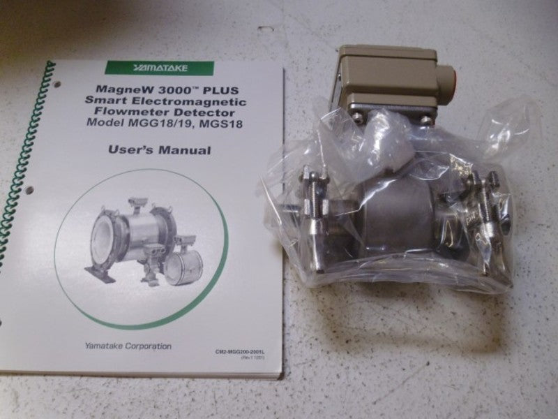 YAMATAKE MAGNSNP 3000 PLUS MGS28U-015PC1LS2AA-2-YAW FLOWMETER  NSMP