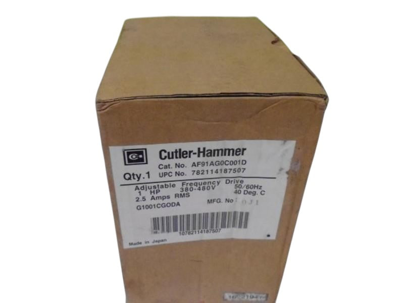 CUTLER HAMMER AF91AG0C001D AFD 1 HP 380-480V  NSMP