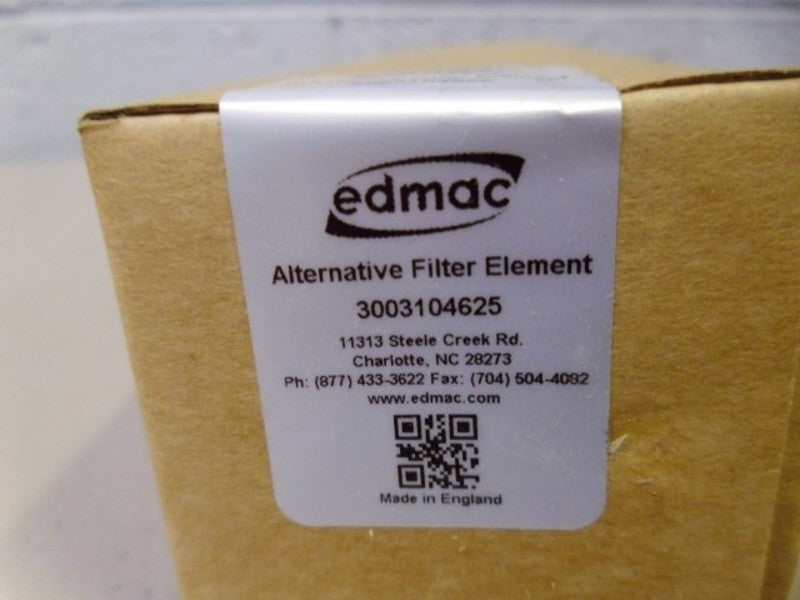 EDMAC 3003104625 IN-LINE FILTER ELEMENT  NSFS