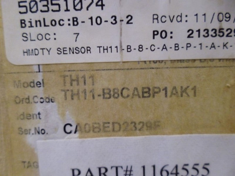 ENDRESS+HAUSER TH11 TH11-B8CABP1AK1 HUMIDITY SENSOR  NSMP