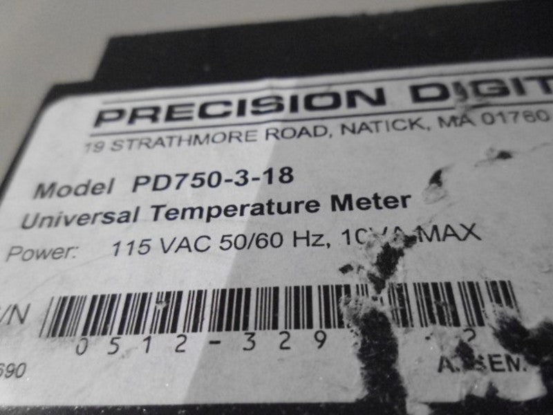 PRECISION DIGITAL PD750-3-18 UNMP