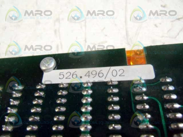 FERAG 526.496/02 CONTROL BOARD  UNMP