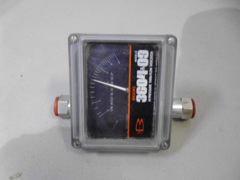 BROOKS 3604&09 HI PRESSURE THRU-FLOW INDICATOR 3604EA1A6A1A  NSNP