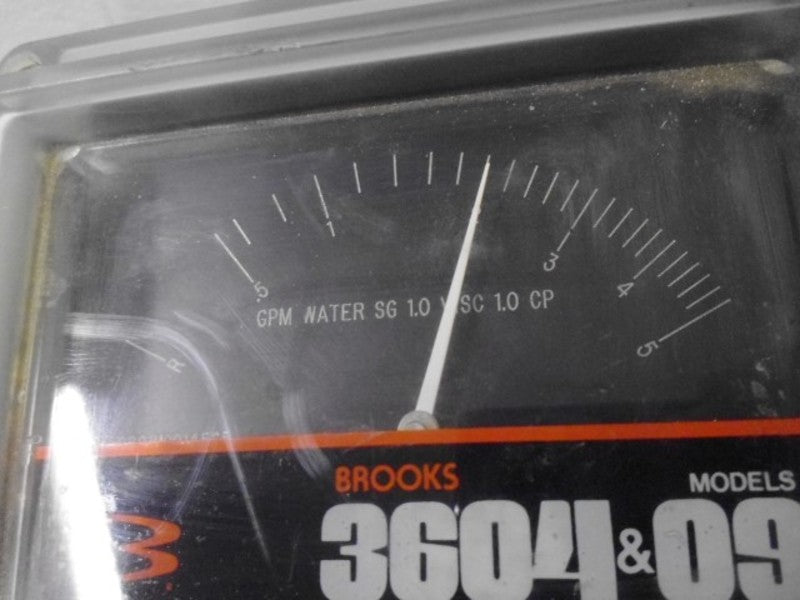 BROOKS 3604&09 HI PRESSURE THRU-FLOW INDICATOR 3604EA1A6A1A  NSNP