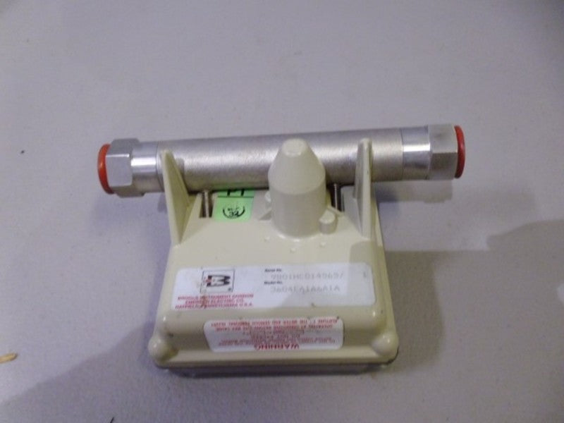 BROOKS 3604&09 HI PRESSURE THRU-FLOW INDICATOR 3604EA1A6A1A  NSNP