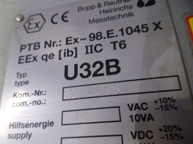 METRON TECHNOLOGY BOPP & REUTHER U32B PTB EX-98.E.1045  NSNP
