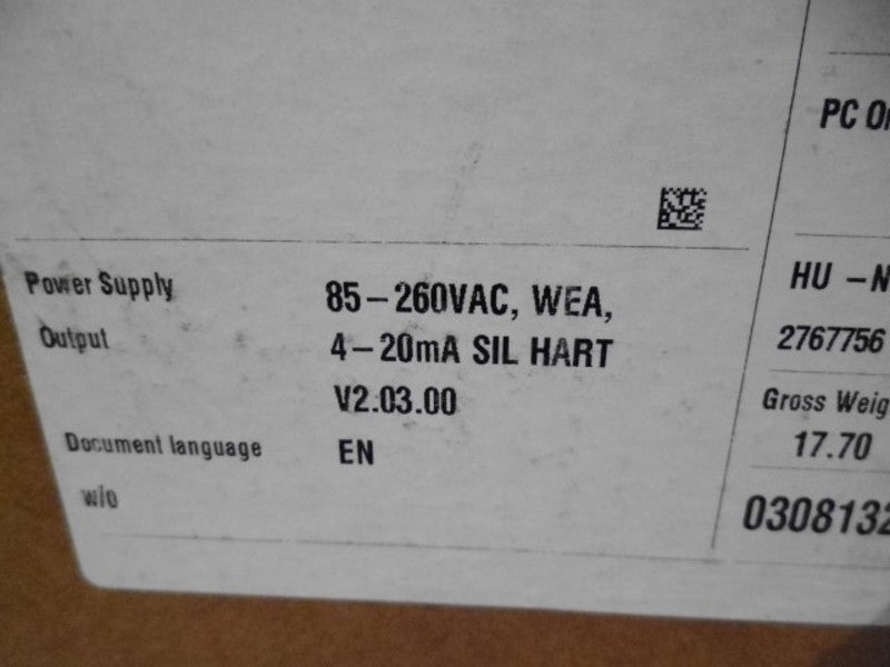 ENDRESS+HAUSER PROMAG 53H04-5CE5/0 ELECTROMAGNETIC FLOW METER  NSFS