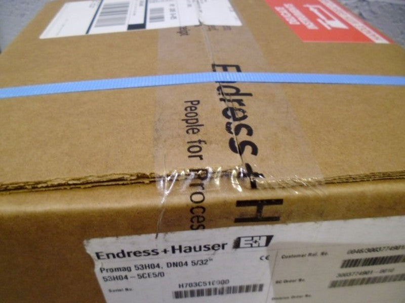 ENDRESS+HAUSER PROMAG 53H04-5CE5/0 ELECTROMAGNETIC FLOW METER  NSFS