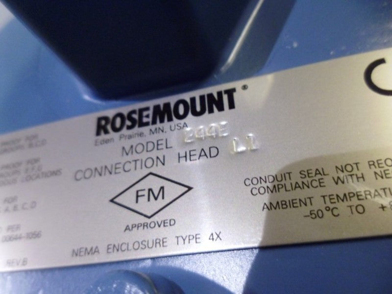 ROSEMOUNT 244EHE5L1 TEMPERATURE TRANSMITTER  NSMP
