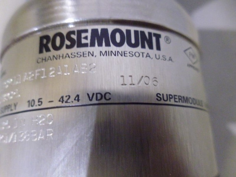 ROSEMOUNT 3051S2CD1A2F12A1AB2 PRESSURE TRANSMITTER  NSMP