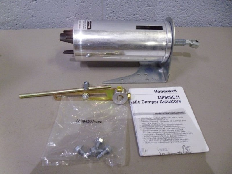 HONEYWELL MD909E 1018 1 PNEUMATIC DAMPER ACTUATOR w/ BALL/MOUNT  NSMP