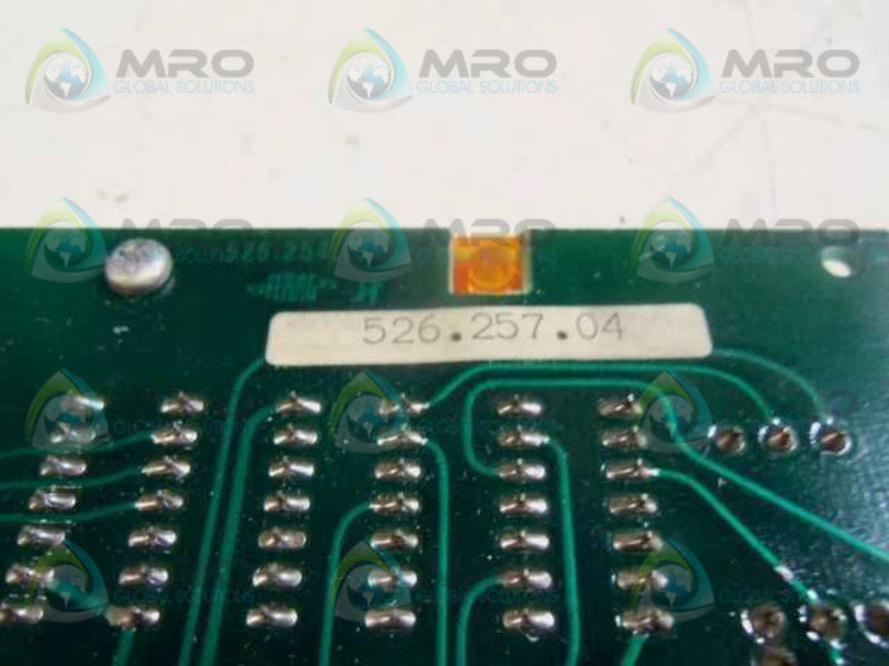 FERAG 526.257.04 CONTROL BOARD  UNMP