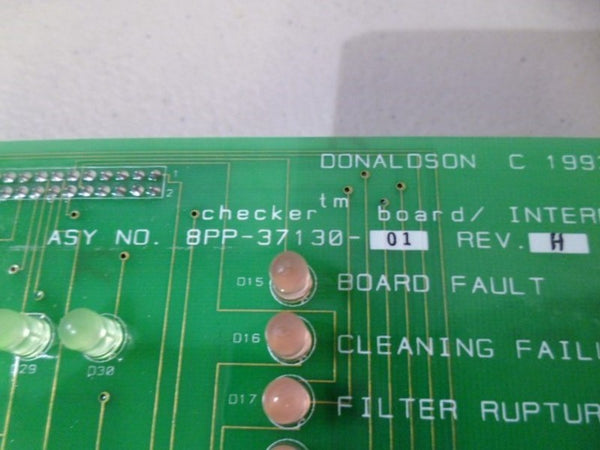 DONALDSON 8PP-37130-01 REV. H CHECKER BOARD INTERFACE PC BOARD  NSNP