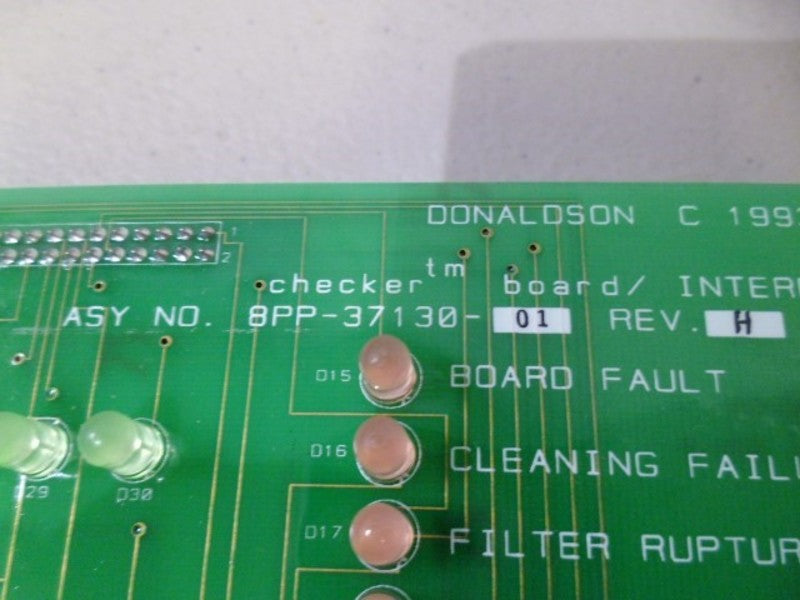 DONALDSON 8PP-37130-01 REV. H CHECKER BOARD INTERFACE PC BOARD  NSNP
