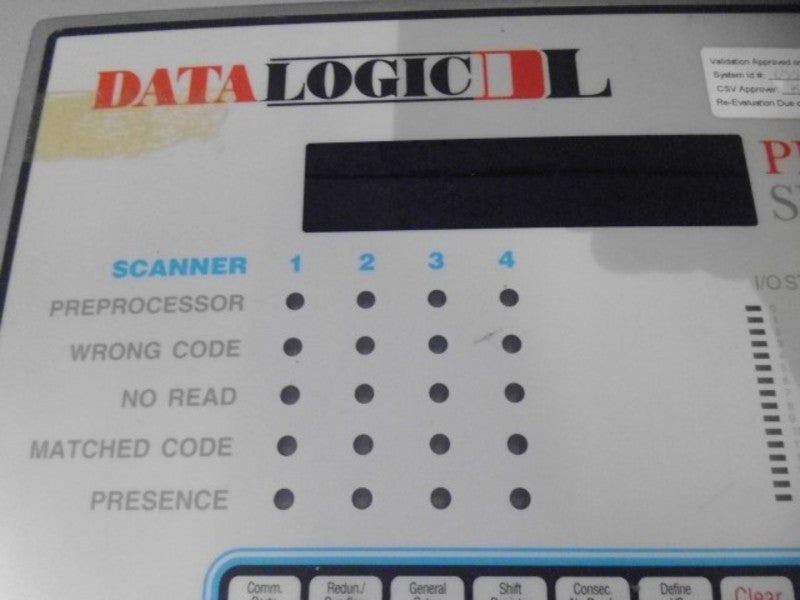 DATALOGIC PMC80 CONTROL ASSEMBLY  UNMP