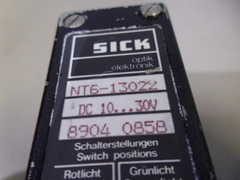 SICK NT6-13022 PHOTOELECTRIC PROXIMITY SWITCH  UNMP