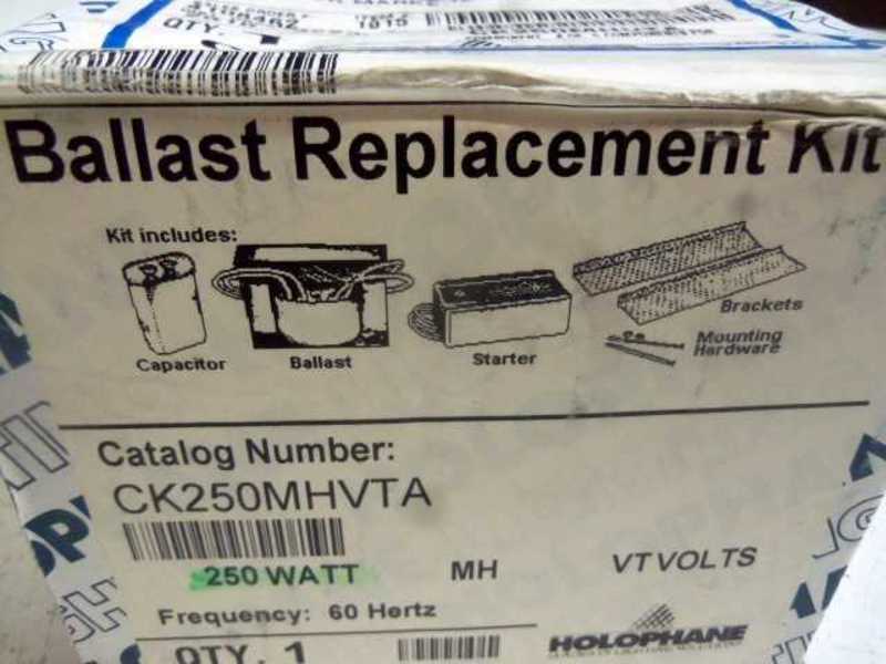 HOLOPHONE CK250MHUTA 250W BALLAST REPLACEMENT KIT  NSMP