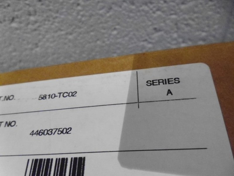 INDUSTRIAL SPARE PART 5810-TC02 SER. A ETHERNET CABLE DATE: 2003  NSFS