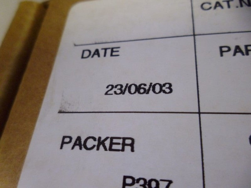 INDUSTRIAL SPARE PART 5810-TC02 SER. A ETHERNET CABLE DATE: 2003  NSFS