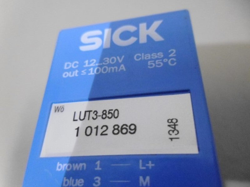 SICK LUT3-850 LUMINESCENCE SENSOR 1 012 869  NSMP