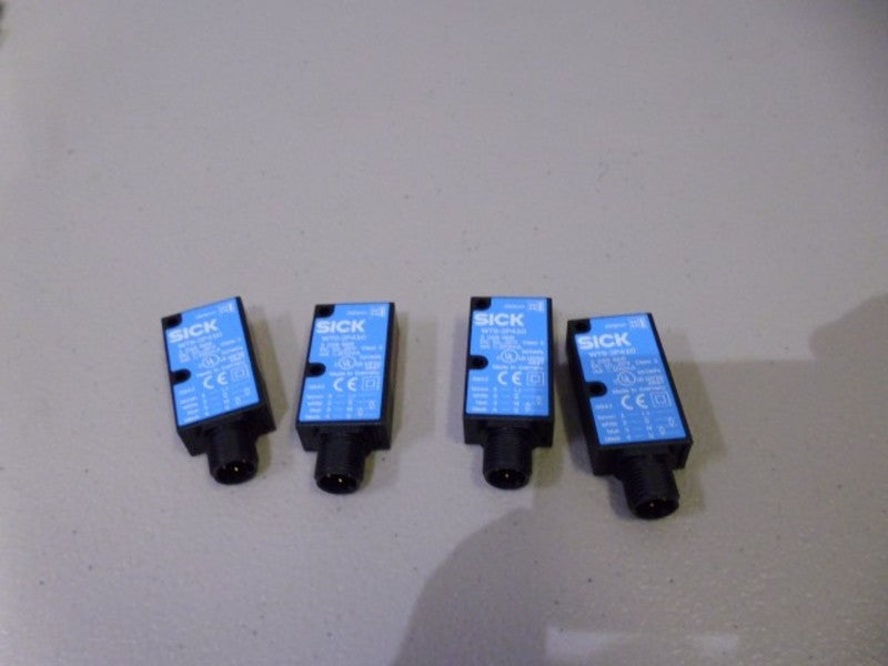 LOT OF 4 SICK WT9-2P410 PHOTOELECTRIC PROXIMITY SENSOR 1 019 668 NSMP