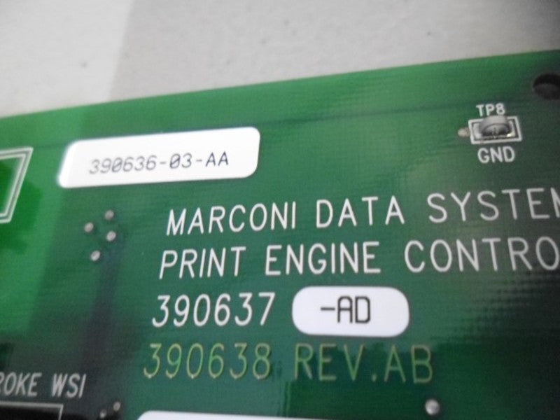 MARCONI 390637-AD PRINT ENGINE CONTROLLER ?VIDEOJET 374834?  NSNP