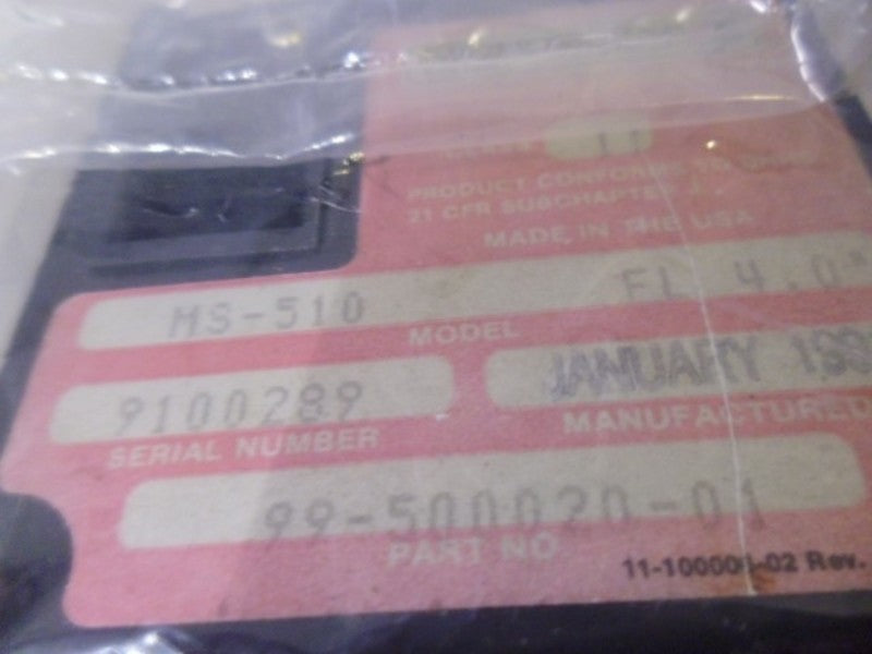 MICROSCAN MS-510 BARCODE SCANNER HEAD 99-500020-01  NSMP