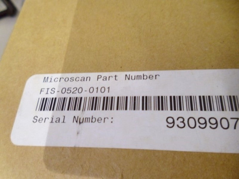 MICROSCAN MS-520 BARCODE SCANNER FIS-0520-0101  NSMP