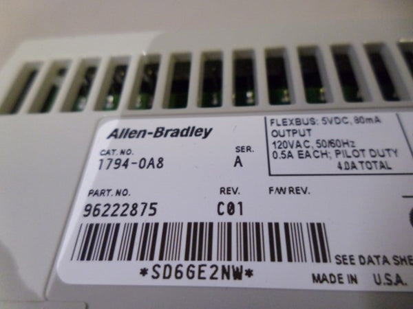 ALLEN BRADLEY 1794-OA8 SER. A  NSNP