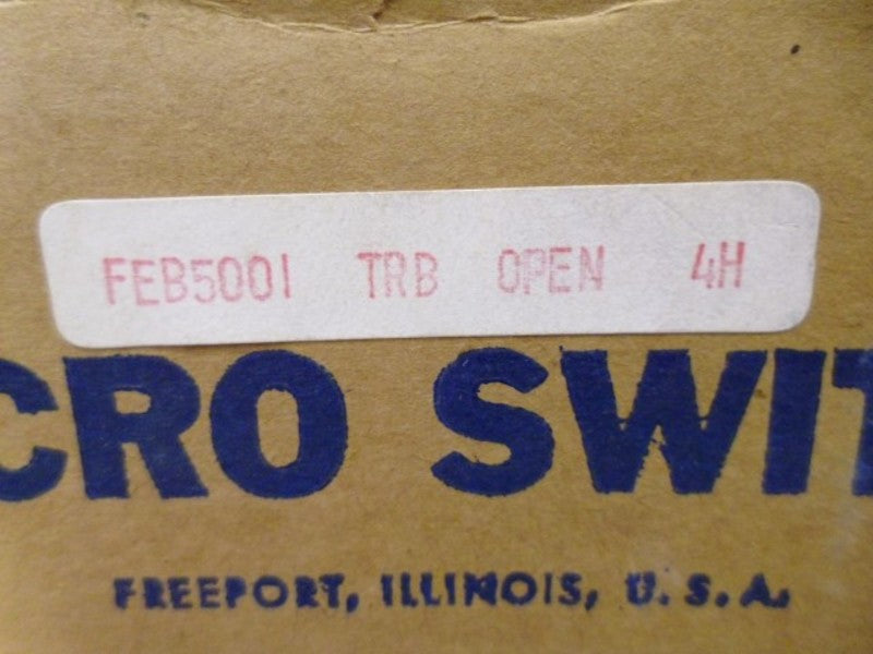 MICRO SWITCH TRB NSMP