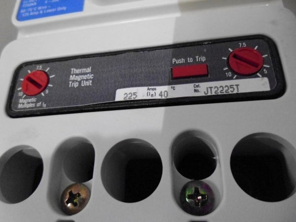 CUTLER HAMMER JDB2225 CIRCUIT BREAKER 225A  NSMP