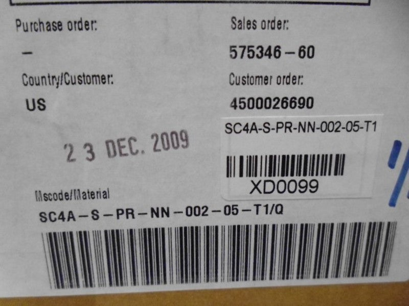 YOKOGAWA SC4A-S-PR-NN-002-05-NSMP