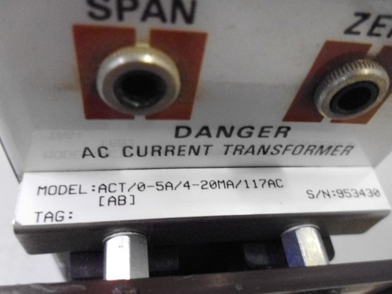 MOORE ACT/0-5A/4-20MA/117AC[AB] AC CURRENT TRANSMITTER  NSNP