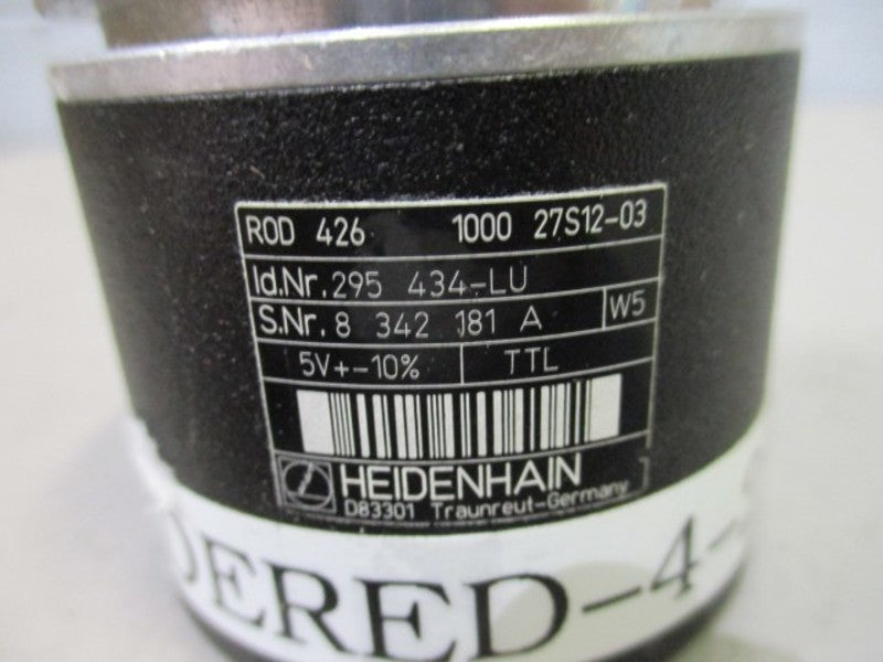 HEIDENHAIN ROD 426 1000 27S12-03 ENCODER  UNMP