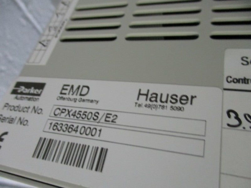 PARKER COMPUMOTOR COMPAX-S CPXX4550S/E2 BRUSHLESS SERVO DRIVE  NSMP