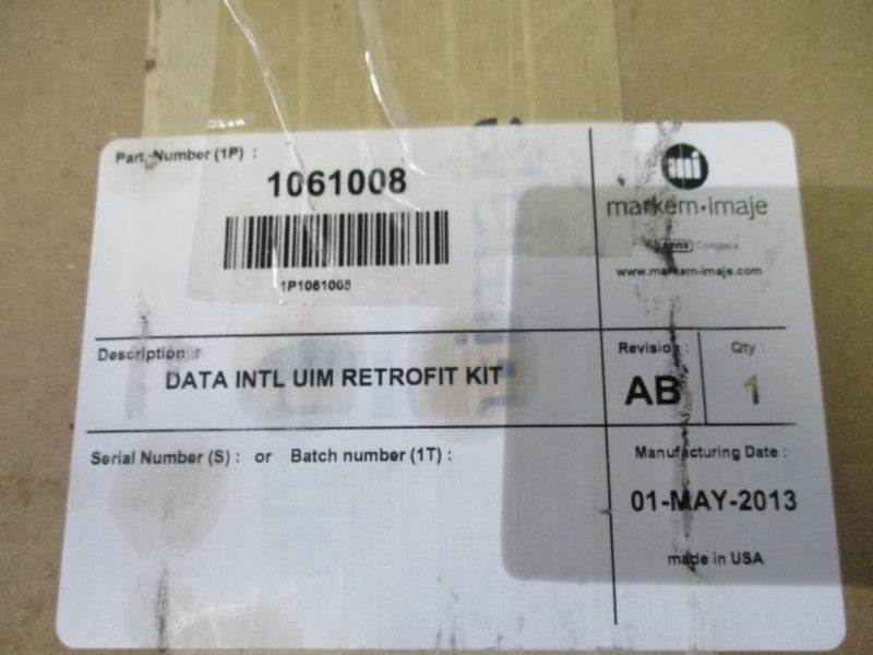 MARKEM-IMAJE 1061008 DATA INTL UIM RETROFIT KIT (AS PICTURED)  NSMP