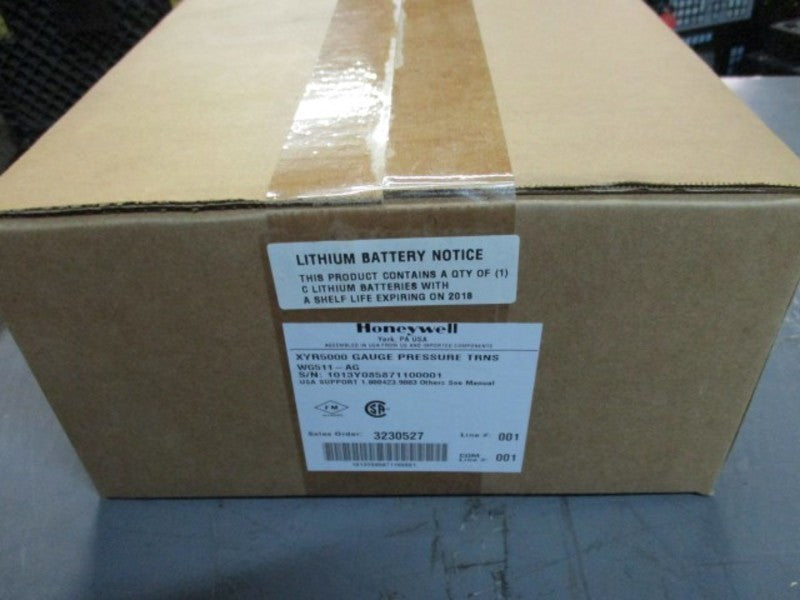 HONEYWELL XYR5000 PRESSURE FIELD UNIT WG511-AG  NSFS