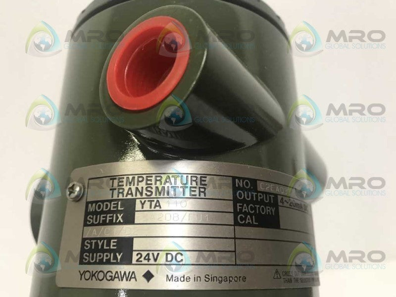 YOKOGAWA YTA110-EA2DB/FU1/A/C1/D2 TEMPERATURE TRANSMITTER  NSMP