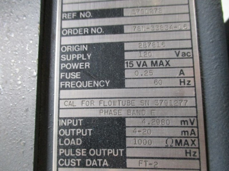 FOXBORO E96S-IA CS-E/FN-A MAGNETIC FLOW TRANSMITTER  NSNP