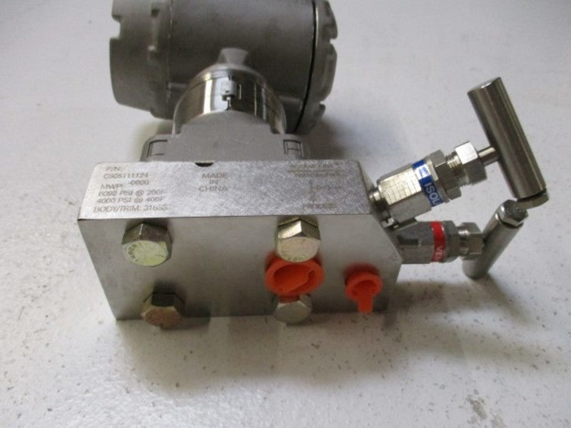 ROSEMOUNT 3051S1CG4A2A11A1JM5Q4Q8 w/0305RC22B11B4, C305111124-0000  NSNP