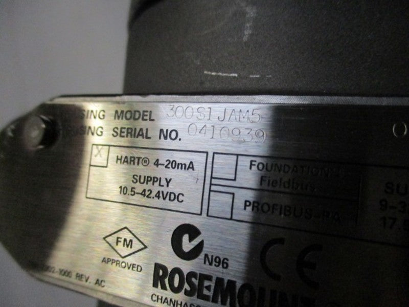 ROSEMOUNT 3051S1CG4A2A11A1JM5Q4Q8 w/0305RC22B11B4, C305111124-0000  NSNP