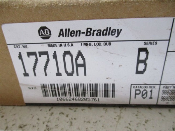 ALLEN BRADLEY 1771-OA SER. B DATE: 2002  NSFS