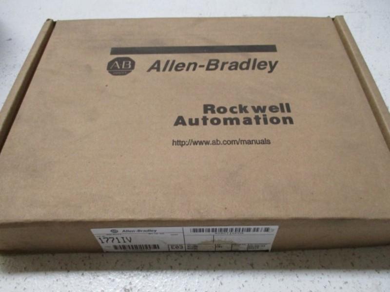 ALLEN BRADLEY 1771-IV DRIVER LOGIC INPUT MODULE DATE: 2003  NSFS
