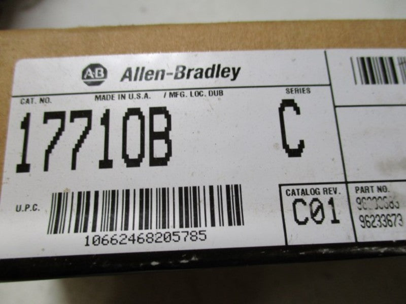 ALLEN BRADLEY 1771-OB SER. C DATE: 2003  NSFS
