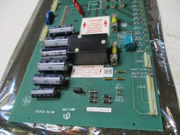 ALLEN BRADLEY 50906 REV. 08 POWER DISTRIBUTION BOARD 3-10HP  NSMP