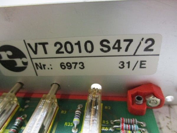 REXROTH VT2010S47/2 AMPLIFIER BOARD  NSMP