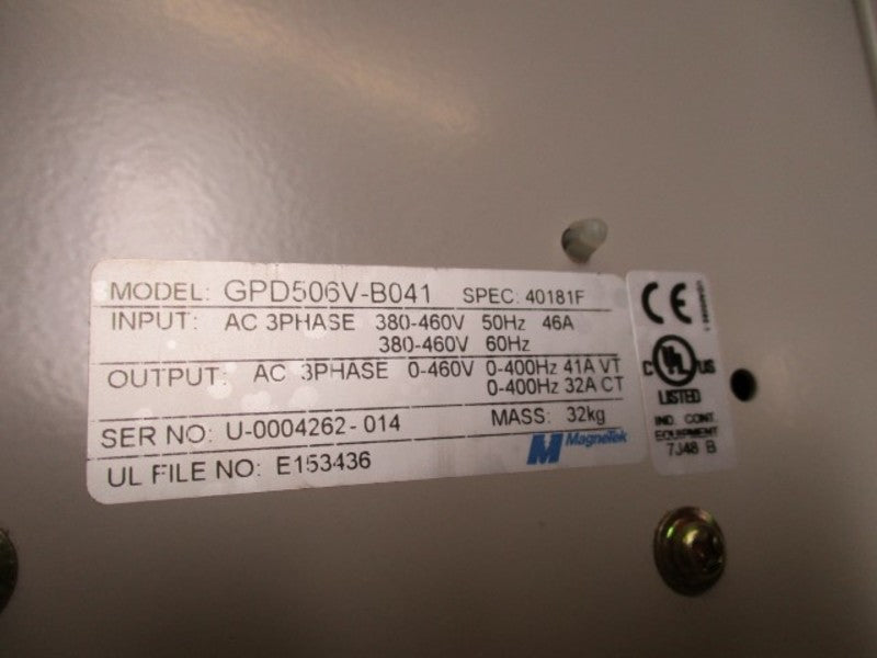 MAGNETEK GPD506V-B041 AC DRIVE  UNMP