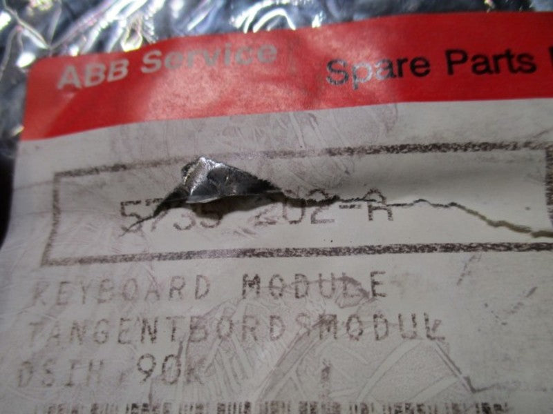 ABB TESSELATOR 5735 202-A KEYBOARD MODULE DSIH90K (AS PICTURED)  NSNP IN BAG