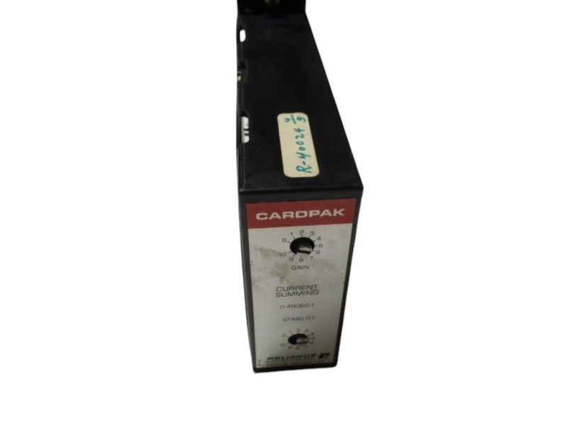 RELIANCE ELECTRIC CARDPAK 0-49060-1 CURRENT SUMMING MODULE  UNMP